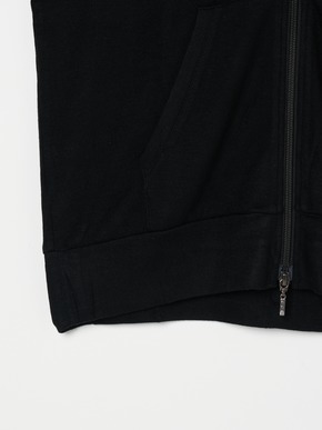 Brushed sweater raglan zip hoody 詳細画像