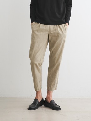 Men's piece dyed pinstripe pants 詳細画像