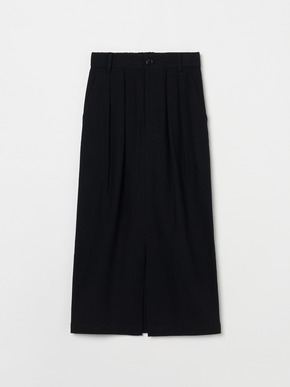 Rayon linen straight skirt 詳細画像