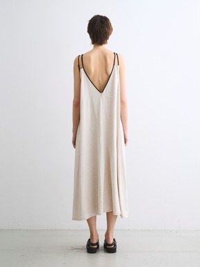 Rayon linen dress 詳細画像