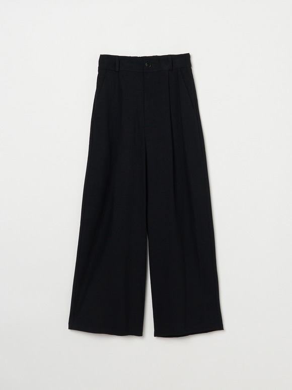 Rayon linen wide pant