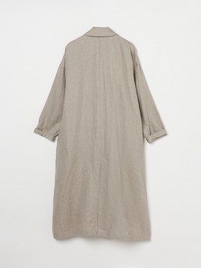 Rough linen trench 詳細画像
